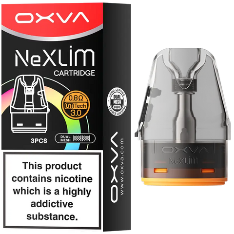 OXVA NeXlim Replacement Pods 0.8ohm UniTech 3.0 XL