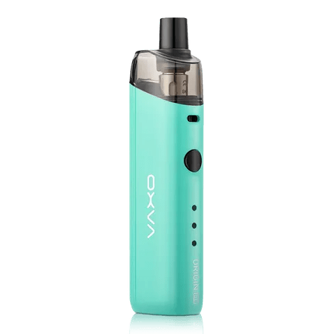 Oxva Origin SE Pod Kit Tiffany Blue On White Background