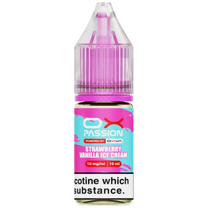 OXVA OX Passion Strawberry Vanilla Ice Cream Bar Juice Nic Salt