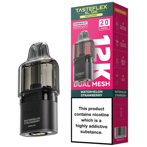 OXVA Tasteflex SL 12k Prefilled Replacement Pods Watermelon Strawberry