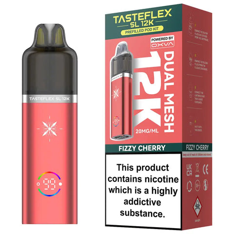 OXVA Tasteflex SL 12k Prefilled Vape Kit Fizzy Cherry