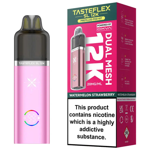 OXVA Tasteflex SL 12k Prefilled Vape Kit Watermelon Strawberry