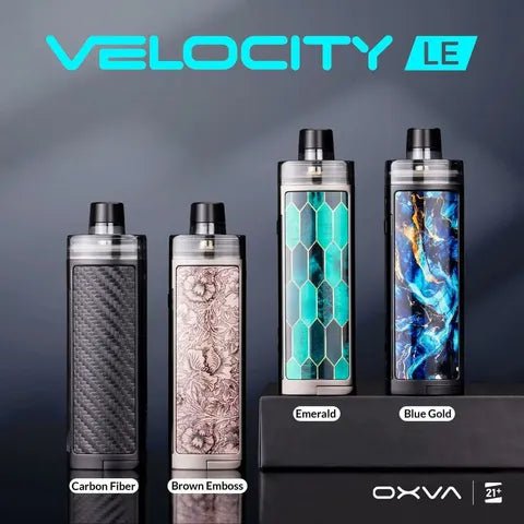 OXVA Velocity LE Kit On White Background