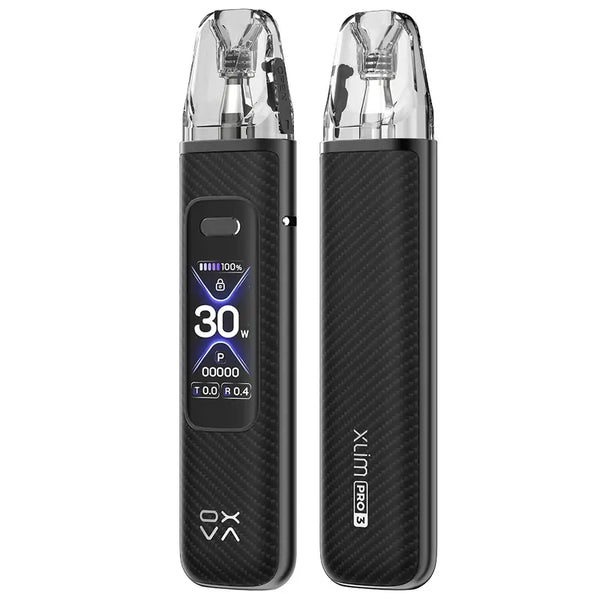 OXVA Xlim Pro 3 Pod Vape Kit Black Carbon