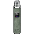 oxva xlim pro pod vape kit denim green on clear background