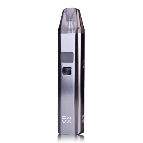 Oxva Xlim V2 Pod Kit Shiny Gunmetal On White Background