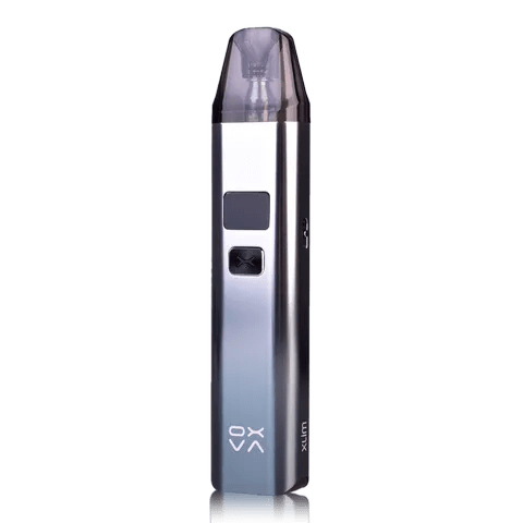 Oxva Xlim V2 Pod Kit Silver Black On White Background