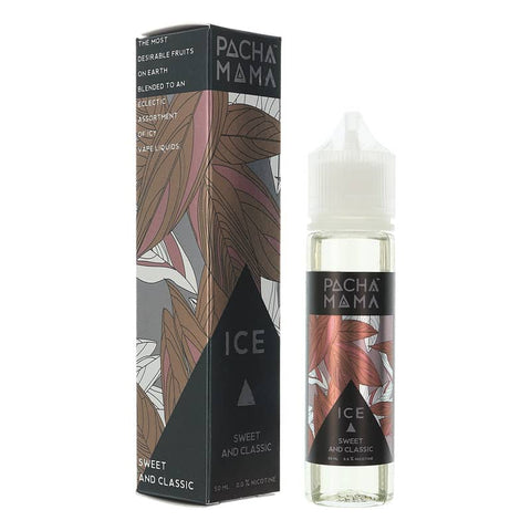 Pacha Mama Ice 50ml Shortfills Ice Sweet & Classic On White Background