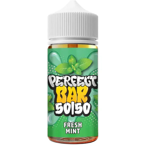 Perfect Bar 50/50 100ml Shortfill E-Liquid Fresh Mint