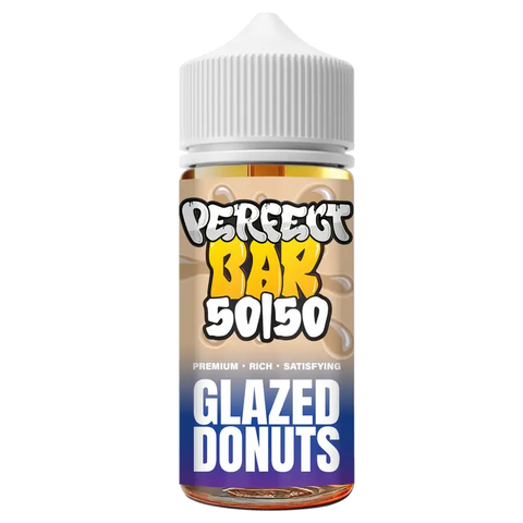 Perfect Bar 50/50 100ml Shortfill E-Liquid Glazed Donuts