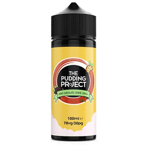 Pudding Project 100ml Shortfill Vape Juice Mint Chocolate Cookie Dough