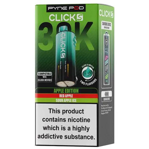 Pyne Click S 30K Prefilled Replacement Pod Apple Edition
