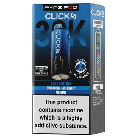 Pyne Click S 30K Prefilled Replacement Pod Blue Edition