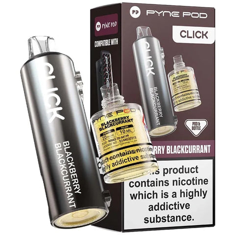 Pyne Click Prefilled Replacement Pods Blackberry Blackcurrant