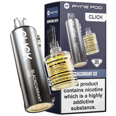 Pyne Click Prefilled Replacement Pods Blackcurrant Ice