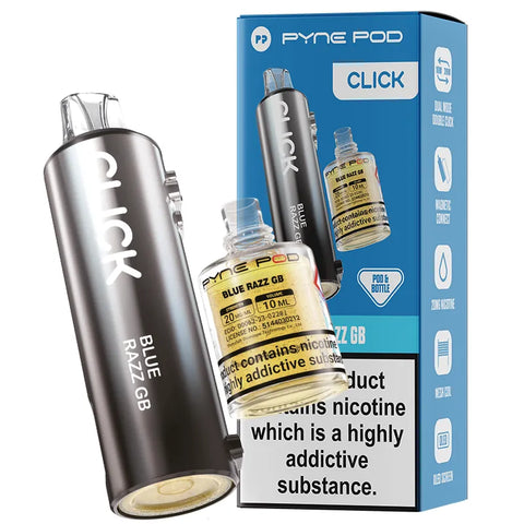 Pyne Click Prefilled Replacement Pods Blue Razz GB