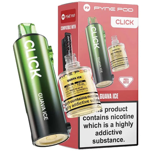 Pyne Click Prefilled Replacement Pods Guava Ice