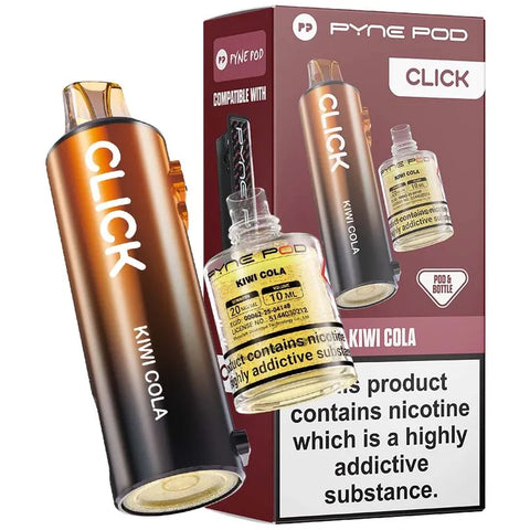 Pyne Click Prefilled Replacement Pods Kiwi Cola