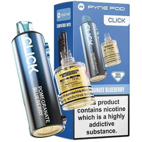 Pyne Click Prefilled Replacement Pods Pomegranate Blueberry
