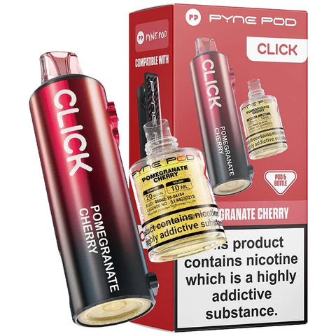 Pyne Click Prefilled Replacement Pods Pomegranate Cherry