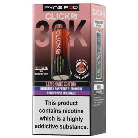 Pyne Click S 30K Prefilled Replacement Pod Lemonade Edition