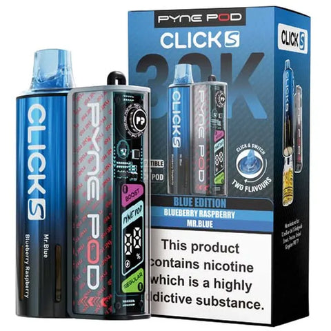 Pyne Pod Click S 30K Vape Kit Blue Edition