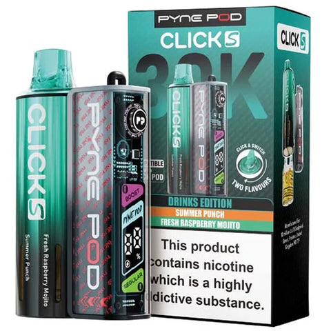 Pyne Pod Click S 30K Vape Kit Drink Edition