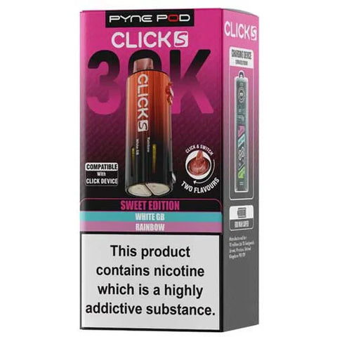 Pyne Click S 30K Prefilled Replacement Pod Sweet Edition