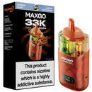 RELX Maxgo Combo 33K Prefilled Vape Kit Blueberry Splash + Blueberry Sour Raspberry