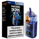 RELX Maxgo Combo 33K Prefilled Vape Kit Mr. Blue + Blueberry Sour Raspberry