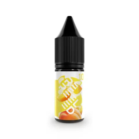 Repeeled Nic Salt E-Liquids Lemon and Apricot / 5mg On White Background