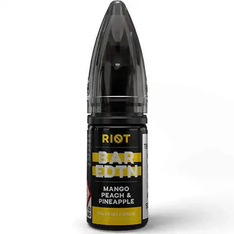 Riot Squad Bar Salts Mango Peach Pineapple / 20mg On White Background