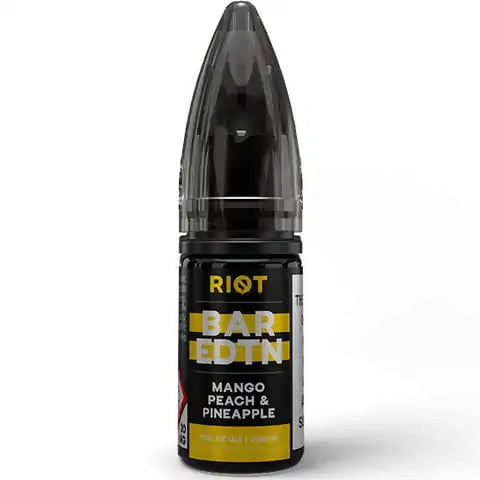 Riot Squad Bar Salts Mango Peach Pineapple / 20mg On White Background