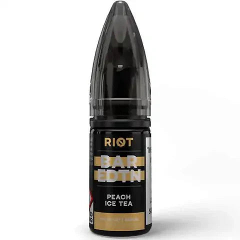 Riot Squad Bar Salts Peach Ice Tea / 20mg On White Background