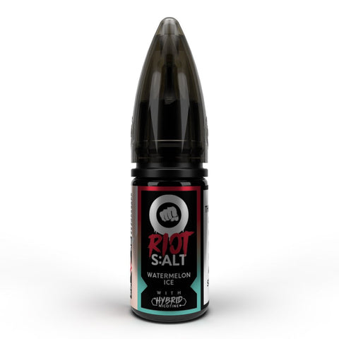 Riot Squad Nic Salt 10ml Watermelon Ice / 5mg On White Background