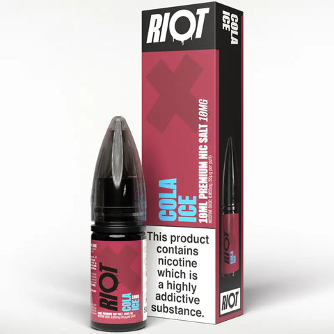 Riot X Nic Salt Cola Ice 10mg