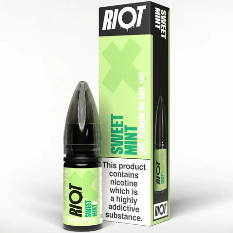 Riot X Nic Salt Sweet Mint 5mg