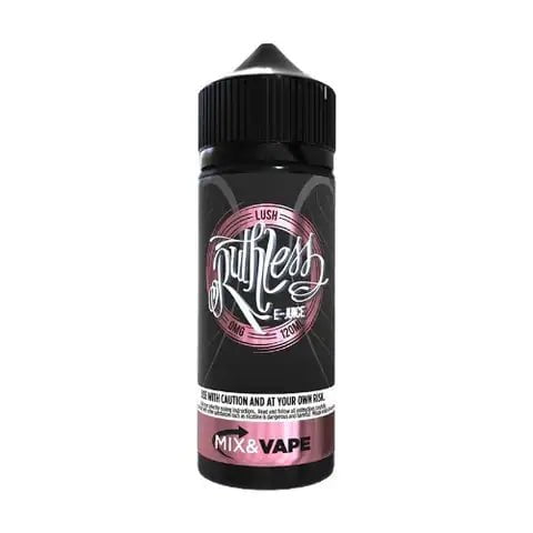 Ruthless 100ml Shortfill E-Liquids Lush On White Background