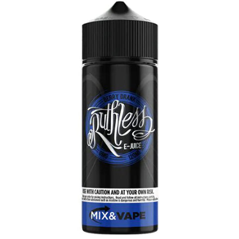 ruthless berry drank 100ml shortfill on white background