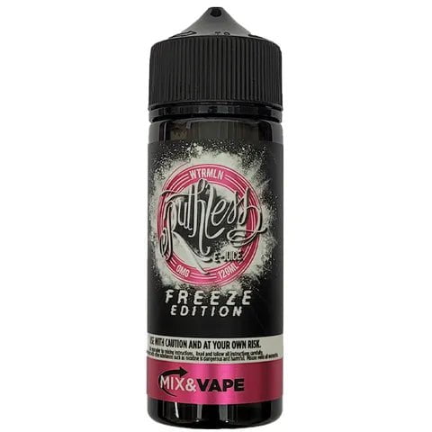 Ruthless Freeze 100ml Shortfill E-Liquids Watermelon On White Background