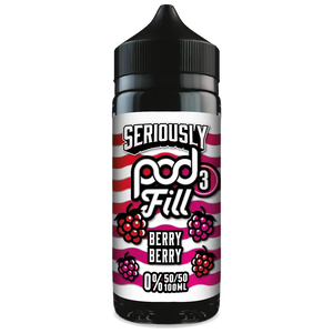 Doozy Seriously Pod Fill X3 Berry Berry 100ml Shortfill Default Title