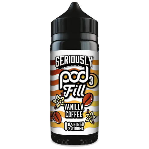 Doozy Seriously Pod Fill Vanilla Coffee 100ml Shortfill Default Title