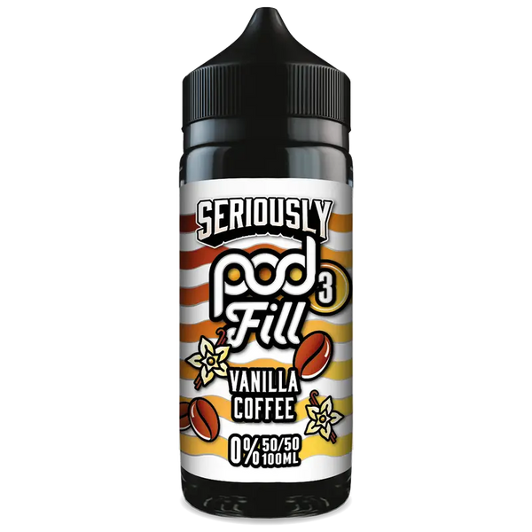 Doozy Seriously Pod Fill Vanilla Coffee 100ml Shortfill Default Title