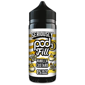 Doozy Seriously Pod Fill Vanilla Custard 100ml Shortfill Default Title