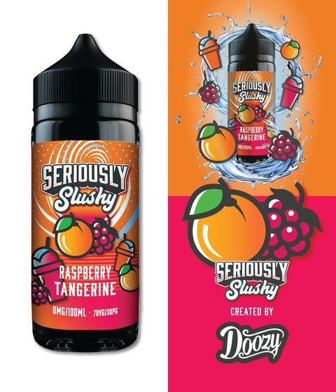 Seriously Slushy 100ml Shortfill E-Liquid by Doozy Vape Co On White Background