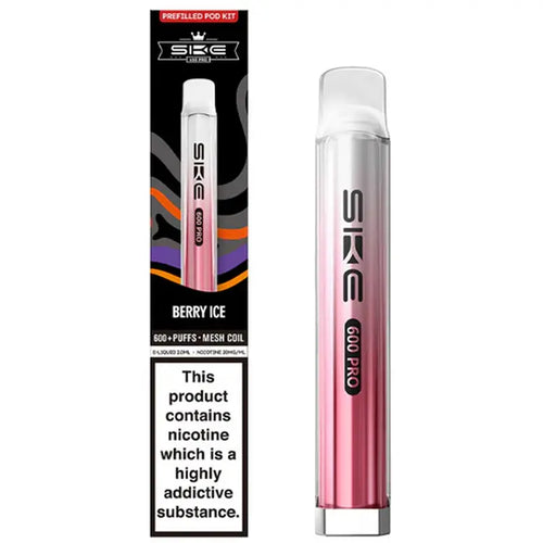 SKE Crystal 600 Pro Prefilled Vape Kit Berry Ice