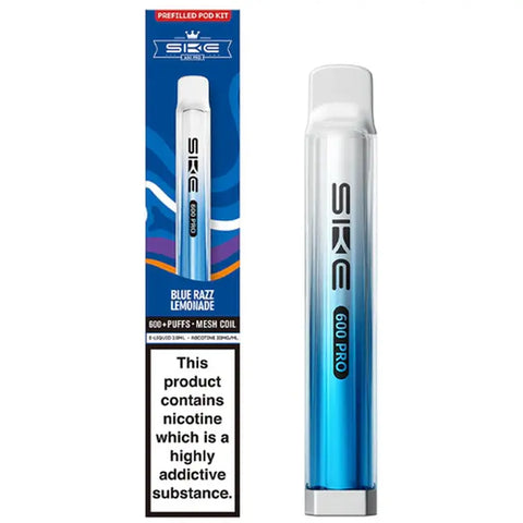 SKE 600 Pro Prefilled Vape Kit Blue Razz Lemonade