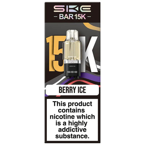 SKE Bar 15K Replacement Pods Berry Ice