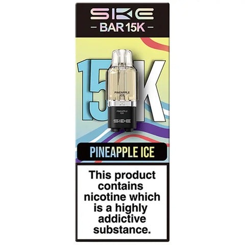 SKE Bar 15K Replacement Pods Pineapple Ice