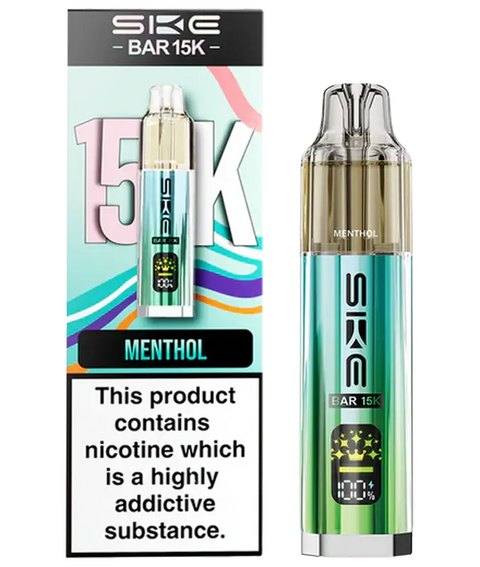 SKE Bar 15K Prefilled Pod Vape Kit Menthol